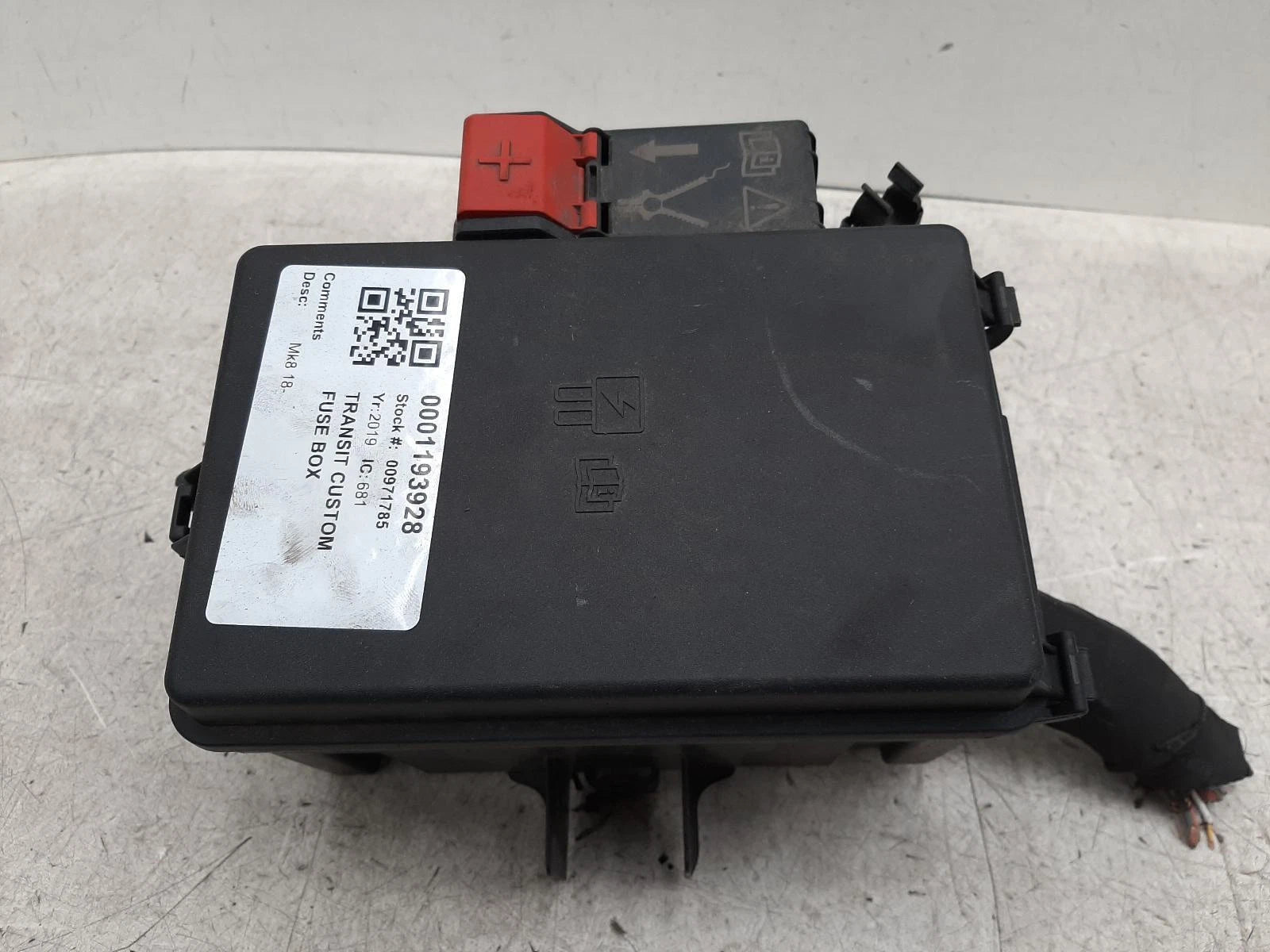 Ford Transit Custom Mk8 Van Fuse Box 