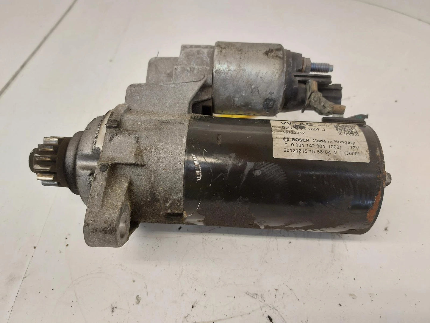 Audi A1 Mk1 Manual Bosch Starter Motor 