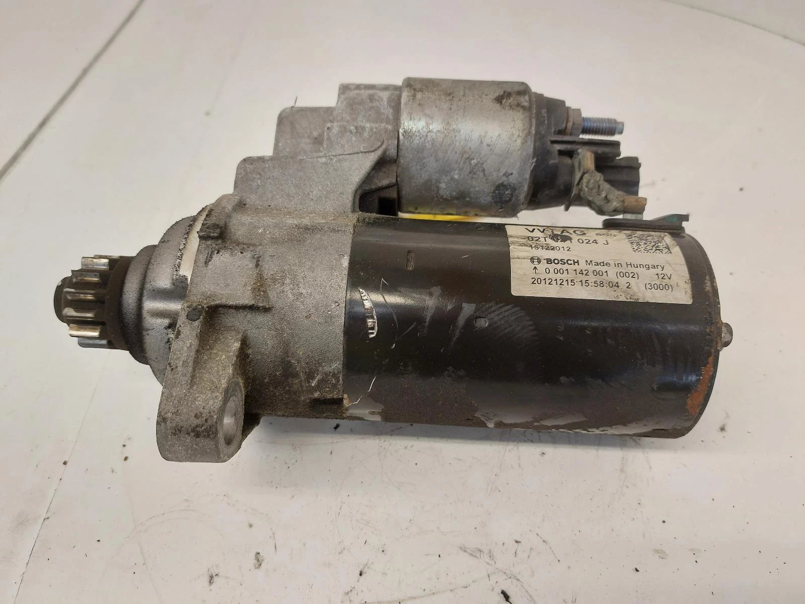 Audi A1 Mk1 Manual Bosch Starter Motor 