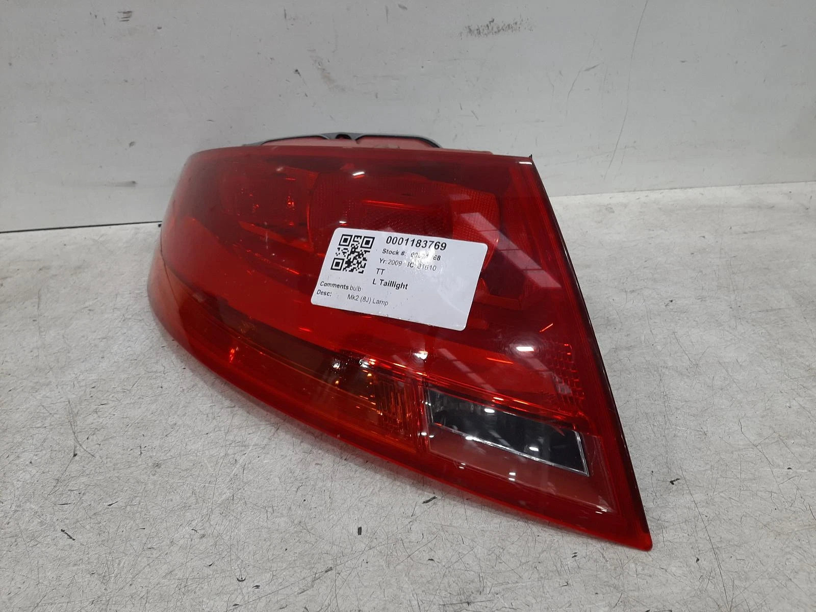 Audi TT Mk2 (8J) N/S Passengers Left Rear Bulb Taillight Tail Light 