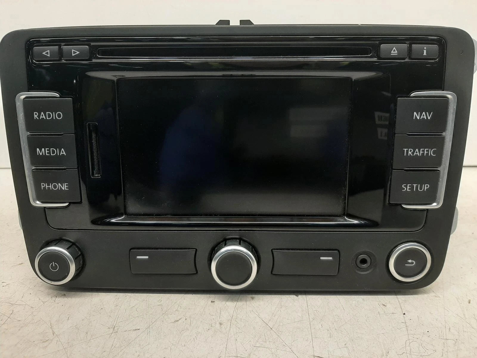 Volkswagen Scirocco Rns310 Sat. Nav. UNIT Satellite Navigation Head Unit 