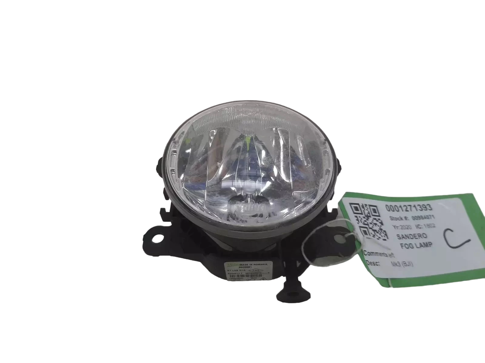 Dacia Sandero Fog Lamp Front Passengers Side 