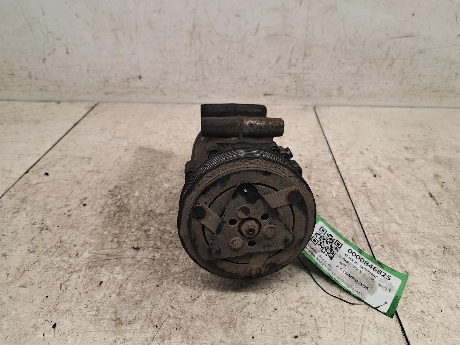 Peugeot 307 Mk1 AIR CON A/C COMPRESSOR PUMP 