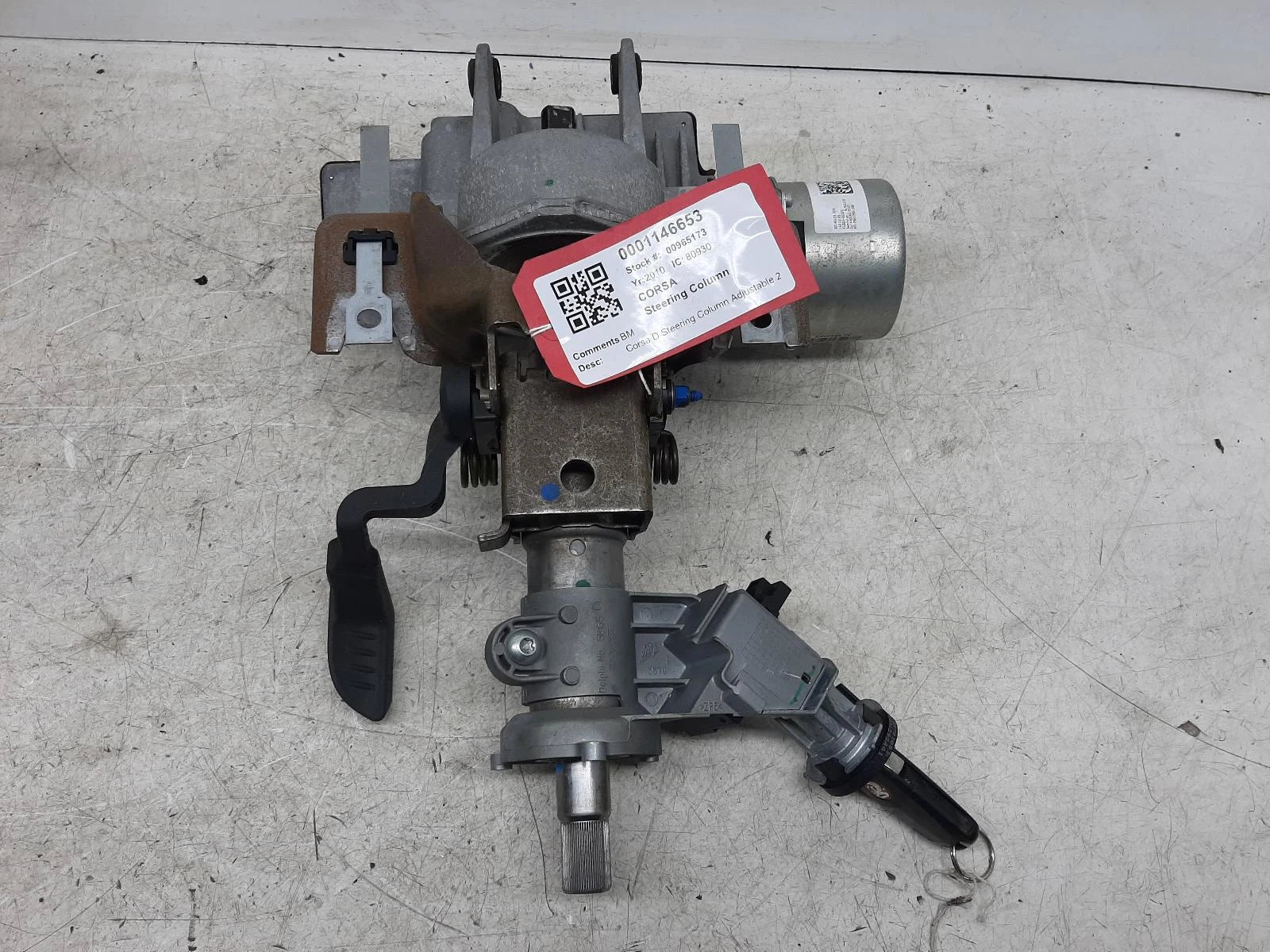 Opel Corsa D 1.4L Petrol Power Steering Column 