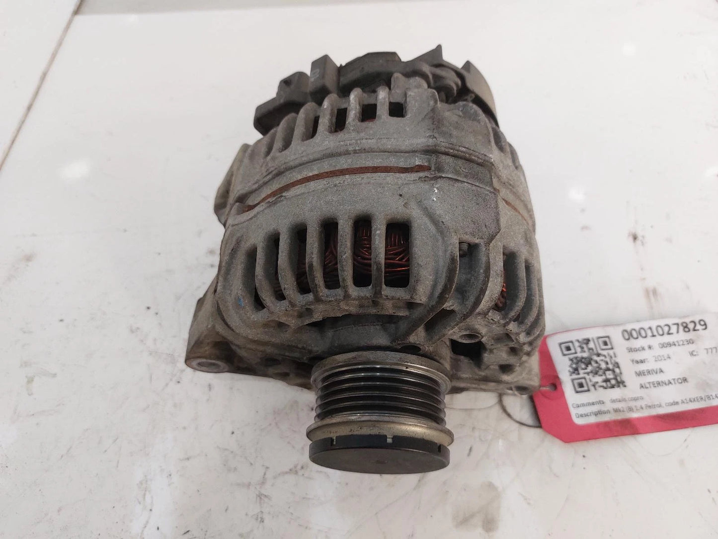 Opel Meriva Mk2 100A BOSCH ALTERNATOR 