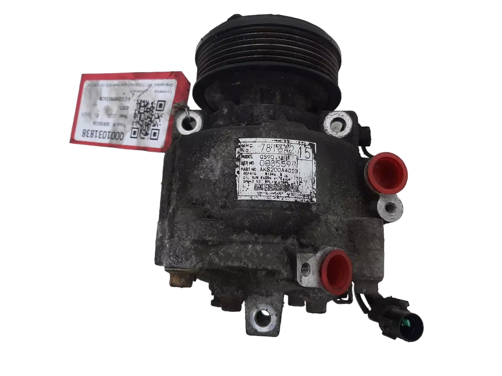 Peugeot 4007 Air Conditioning Compressor Pump 