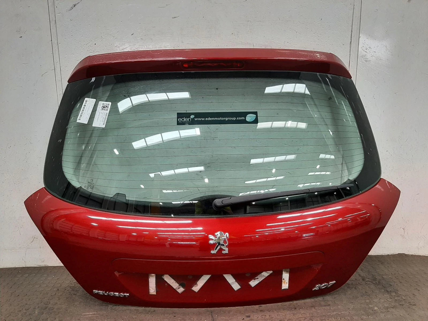 Peugeot 207 Mk1 Red Tailgate 