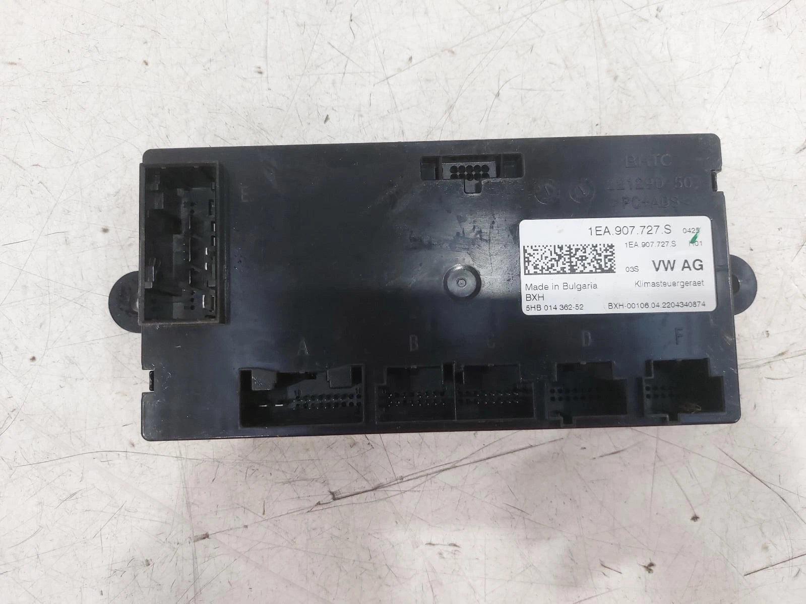 Volkswagen Id.3 Mk1 AC Heater Control 