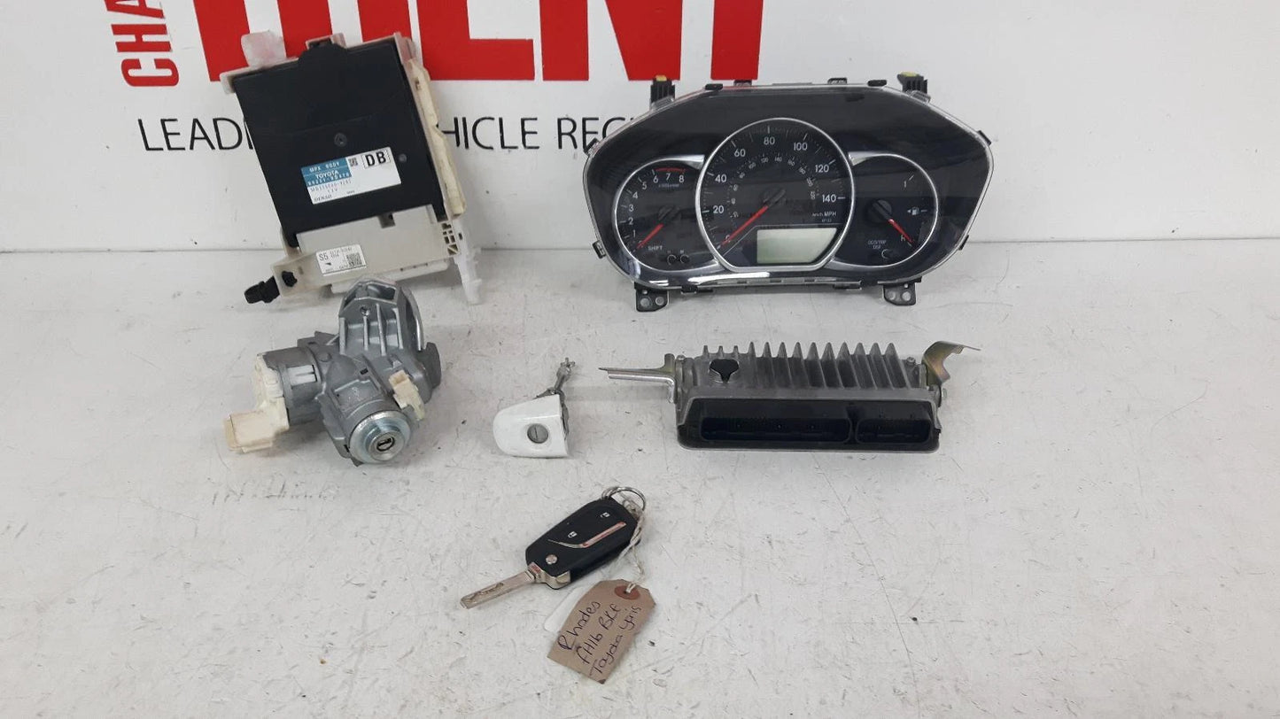 Toyota Yaris Mk3 1NR-FE ECU Engine Control Unit Kit Parts 