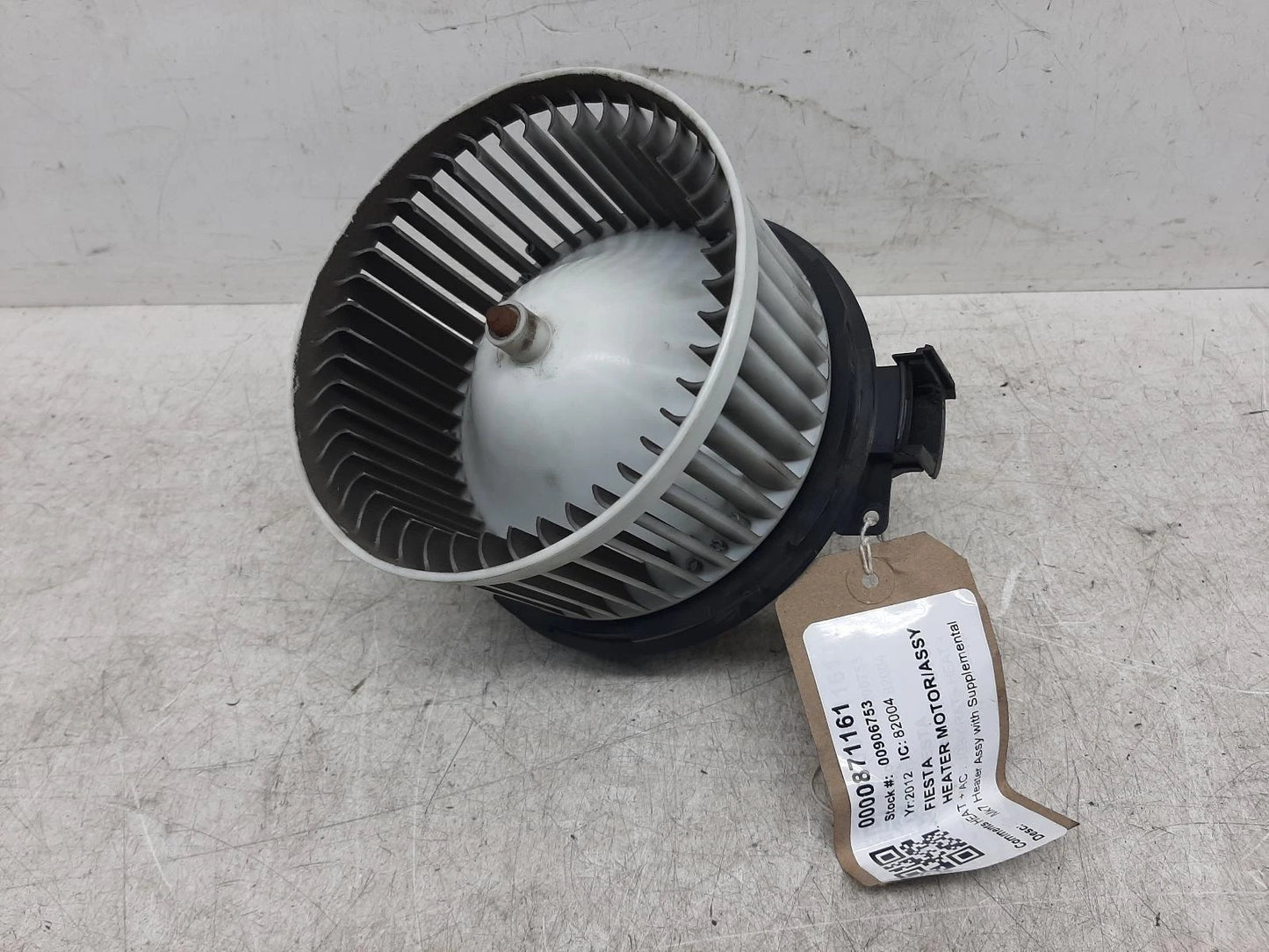 Ford Fiesta Mk7 HEATER MOTOR/ASSY Blower Fan Assembly 