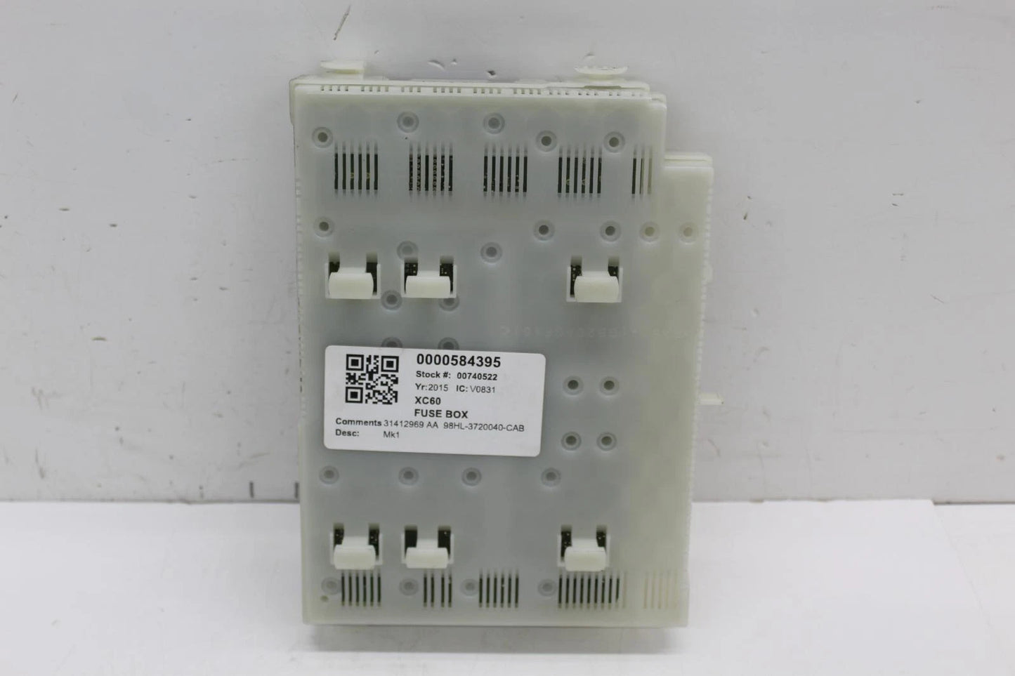 Volvo Xc60 1969Cc Diesel Fuse Box 