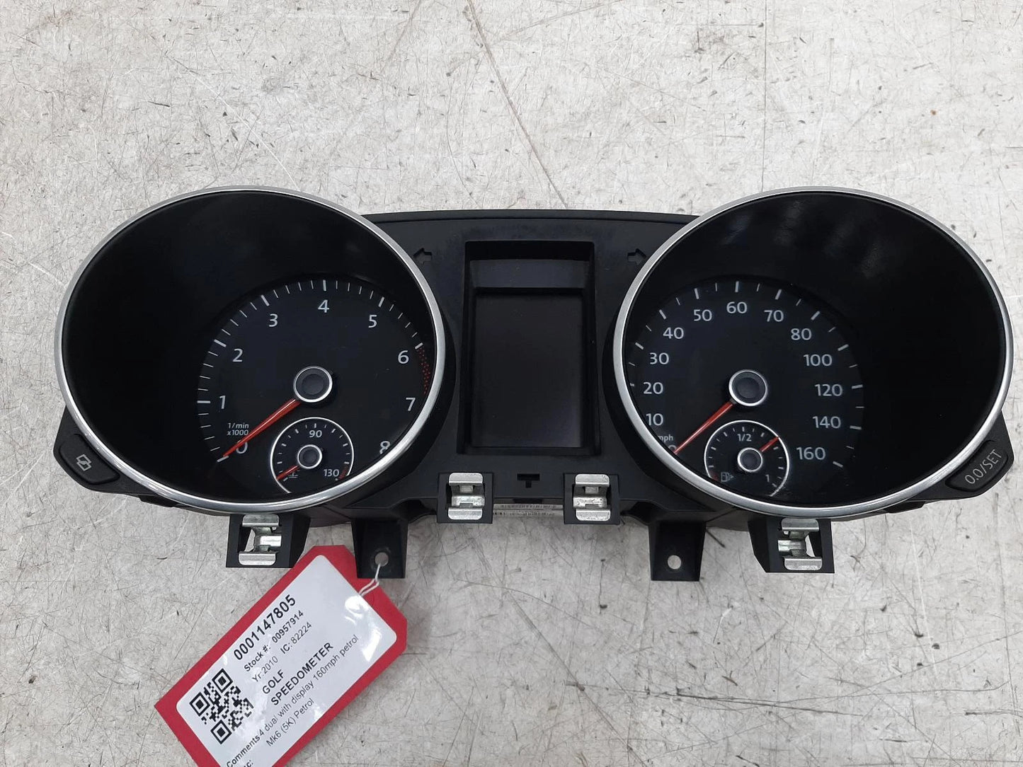 Volkswagen Golf Mk6 Manual Speedometer Speedo Clocks 