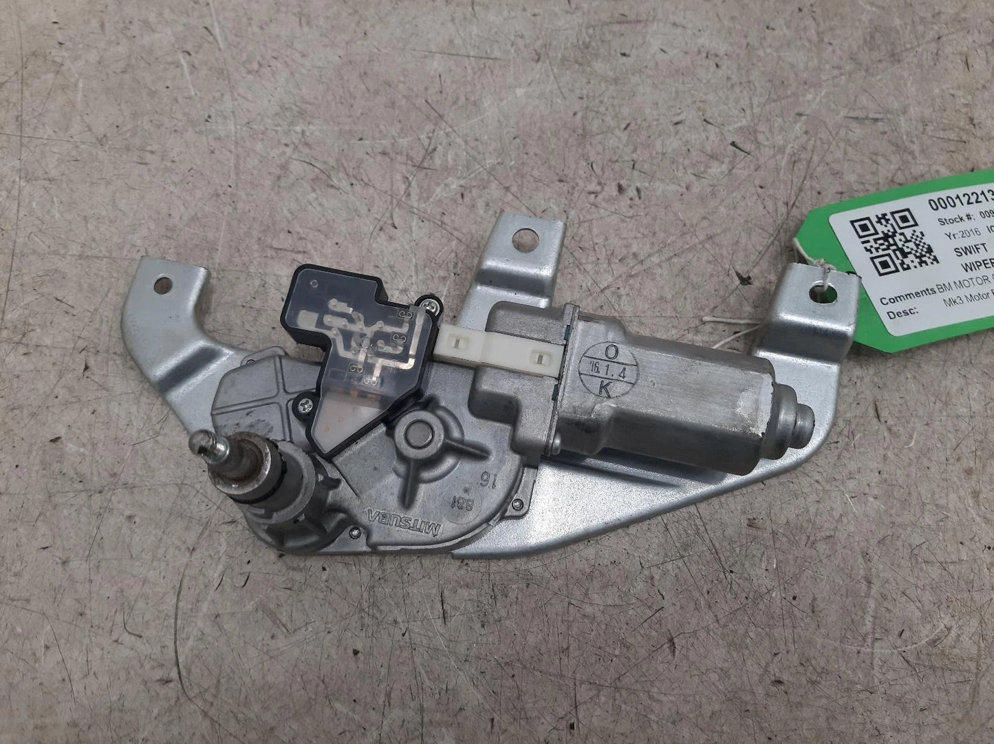 Suzuki Swift Rear Wiper Motor 