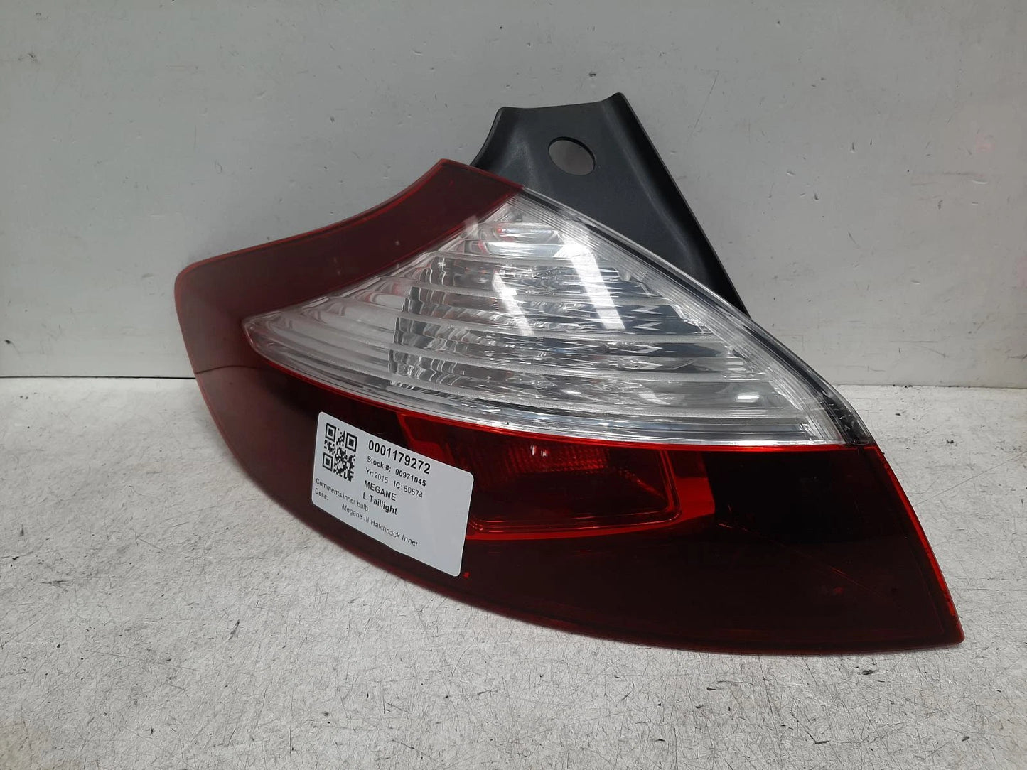 Renault Megane Iii Passengers Left Rear Inner Taillight Tail Light 