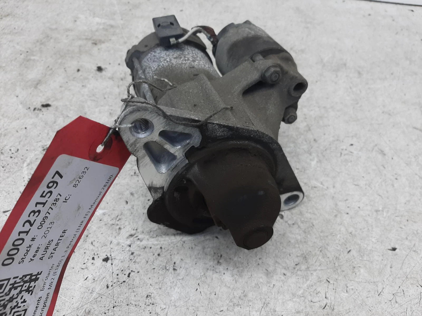 Toyota Auris Mk2 6 Speed Manual STARTER MOTOR 