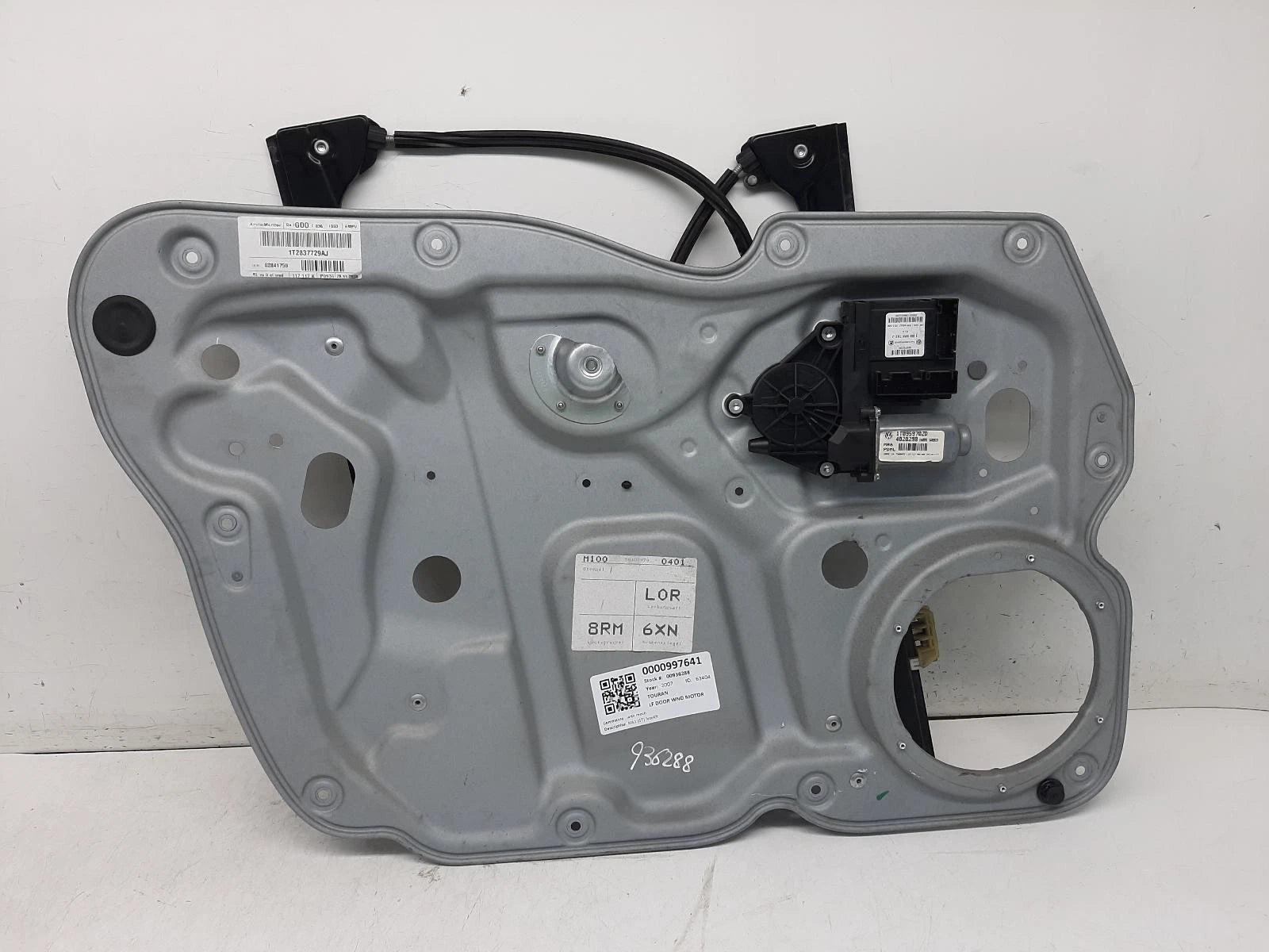 Volkswagen Touran Window Regulator Front Passengers Side 