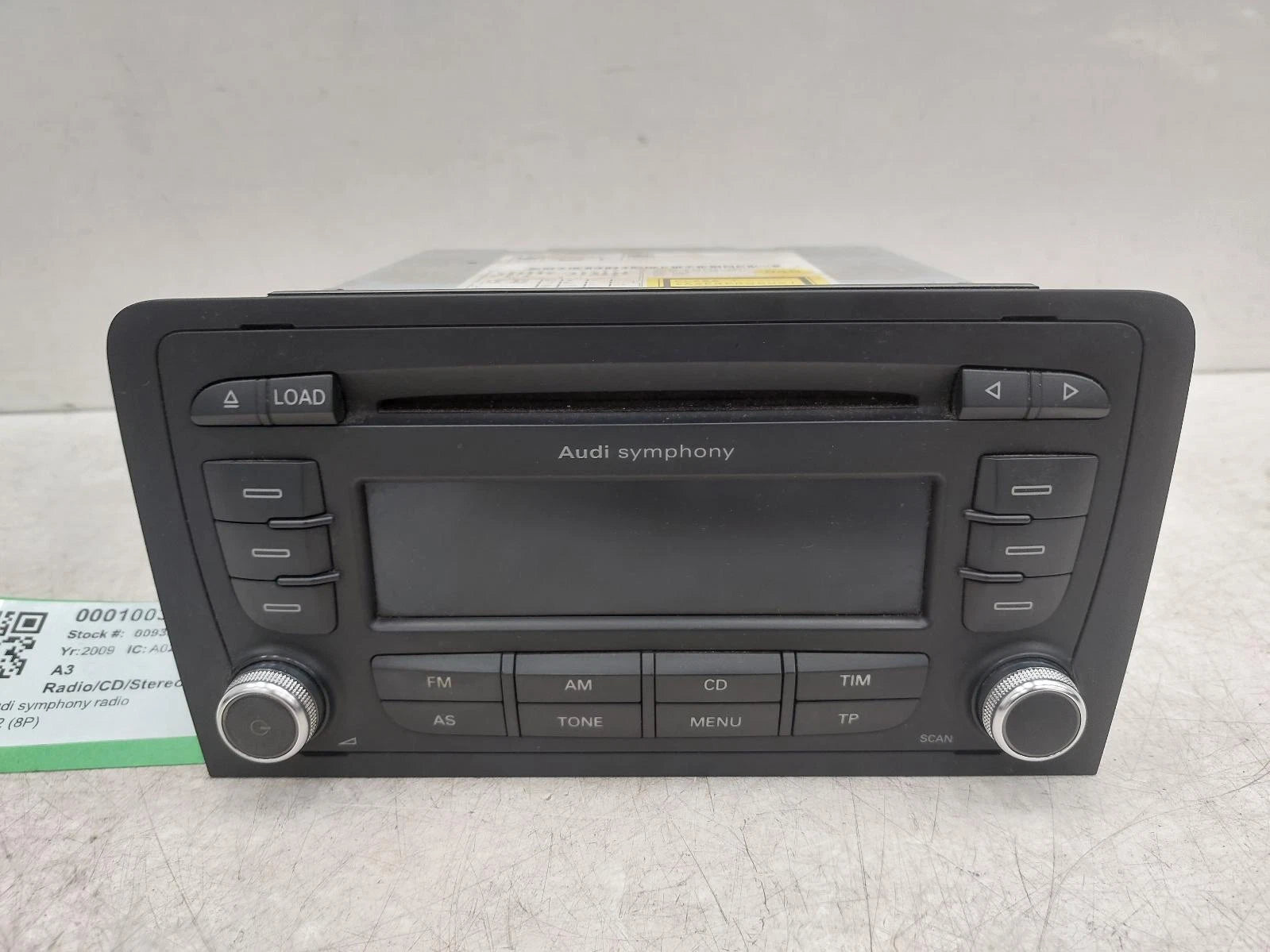 Audi A3 Mk2 (8P) Radio/CD/Stereo Head Unit No Code Available 