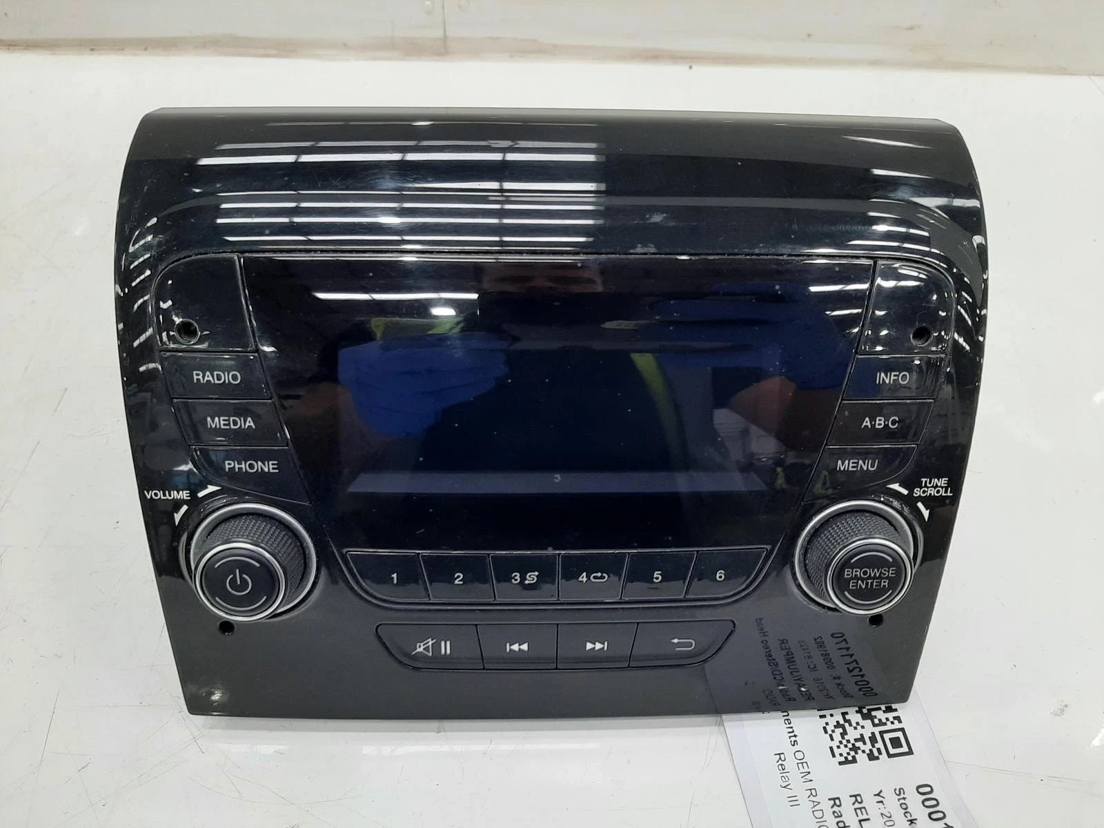Citroen Relay/Jumper Iii Oem Radio/Cd/Stereo Head Unit No Code Available 