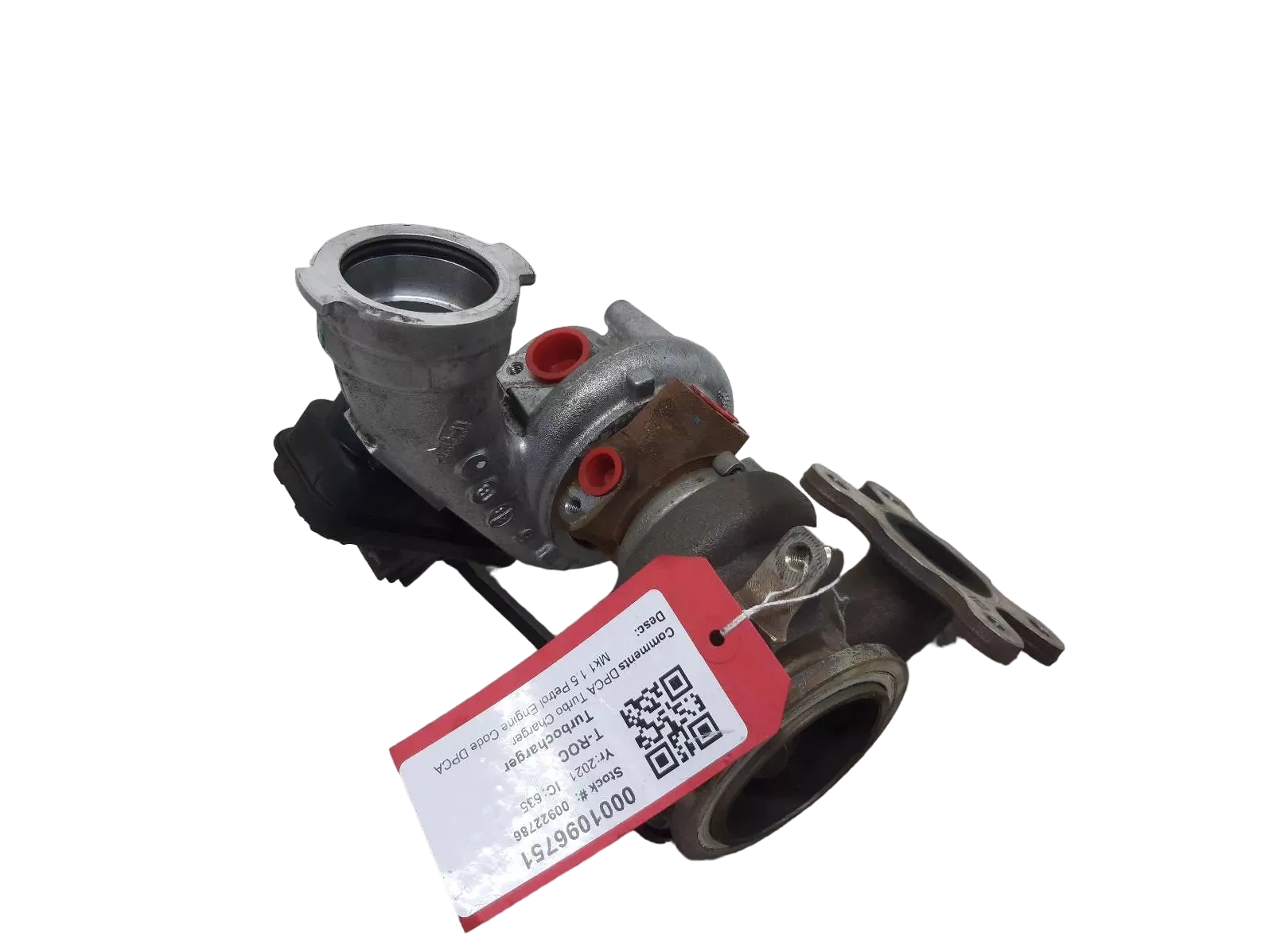 Volkswagen T-Roc Turbocharger 