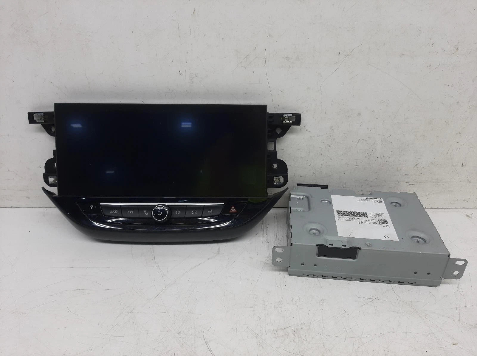 Opel Corsa Sat. Nav. Unit Satellite Navigation Head Unit 