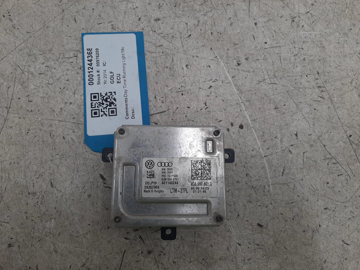 Volkswagen Golf Mk7 5G N/S Passengers Left Front Headlight Headlamp Ballast 