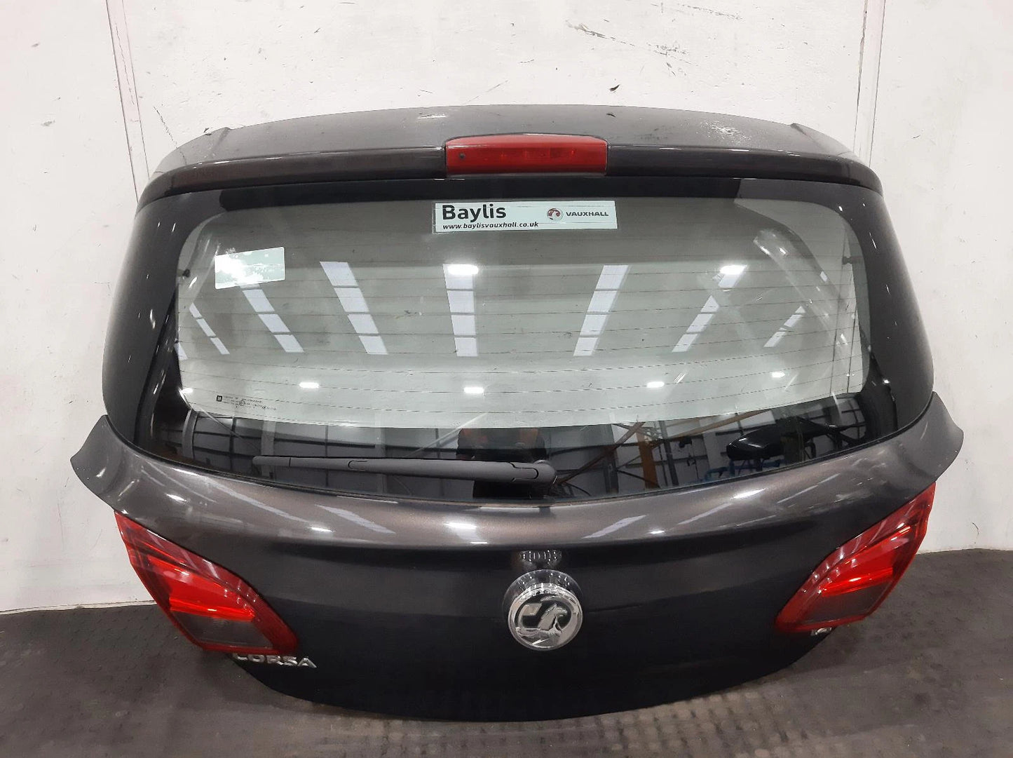 Opel Corsa E Grey Tailgate 