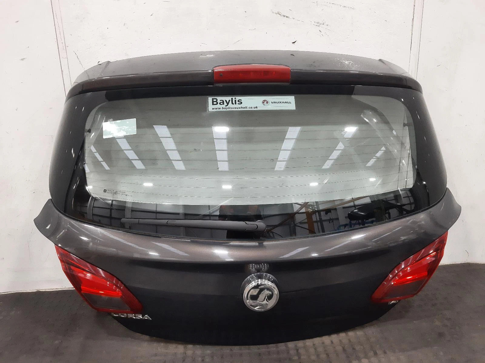 Opel Corsa E Grey Tailgate 