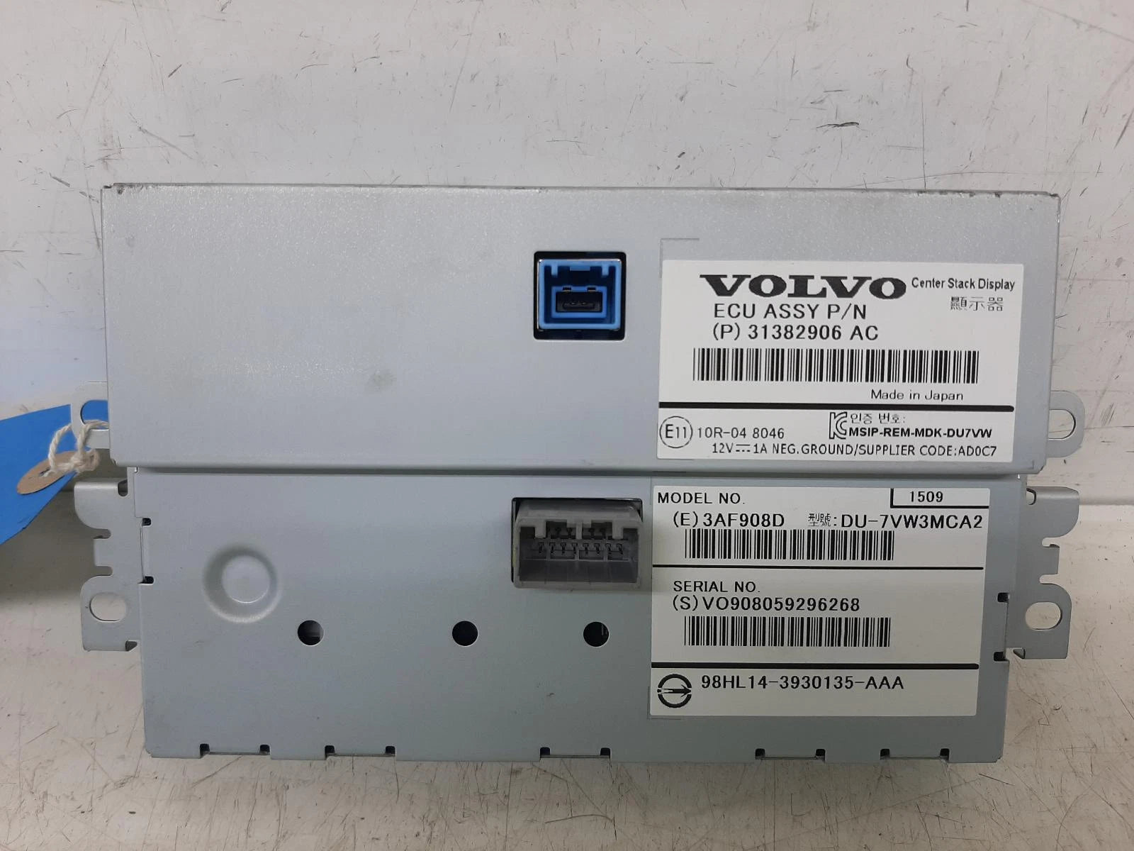 Volvo V40 Satellite Navigation Head Unit 