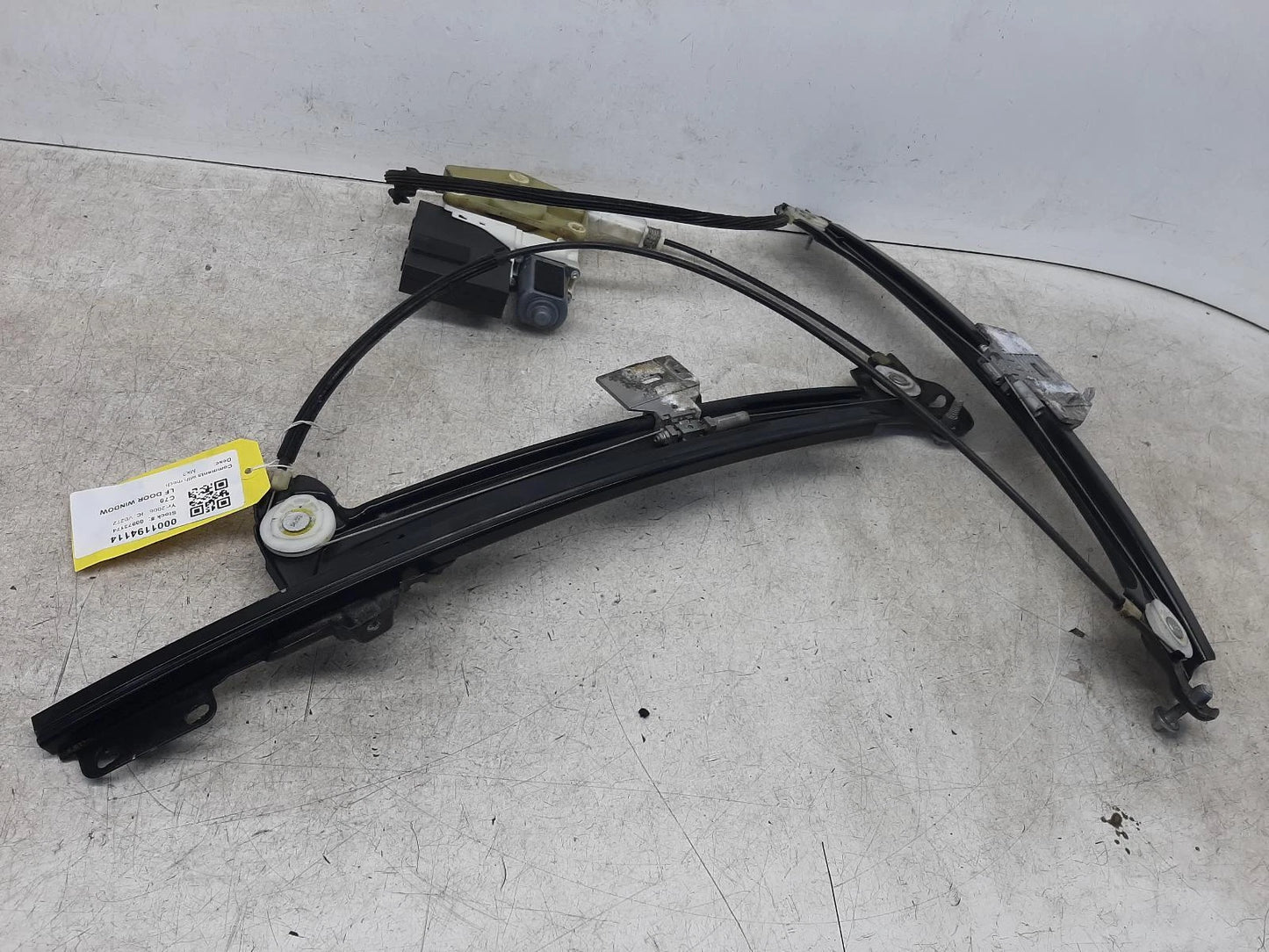 Volvo C70 Window Regulator Front Passengers Side 