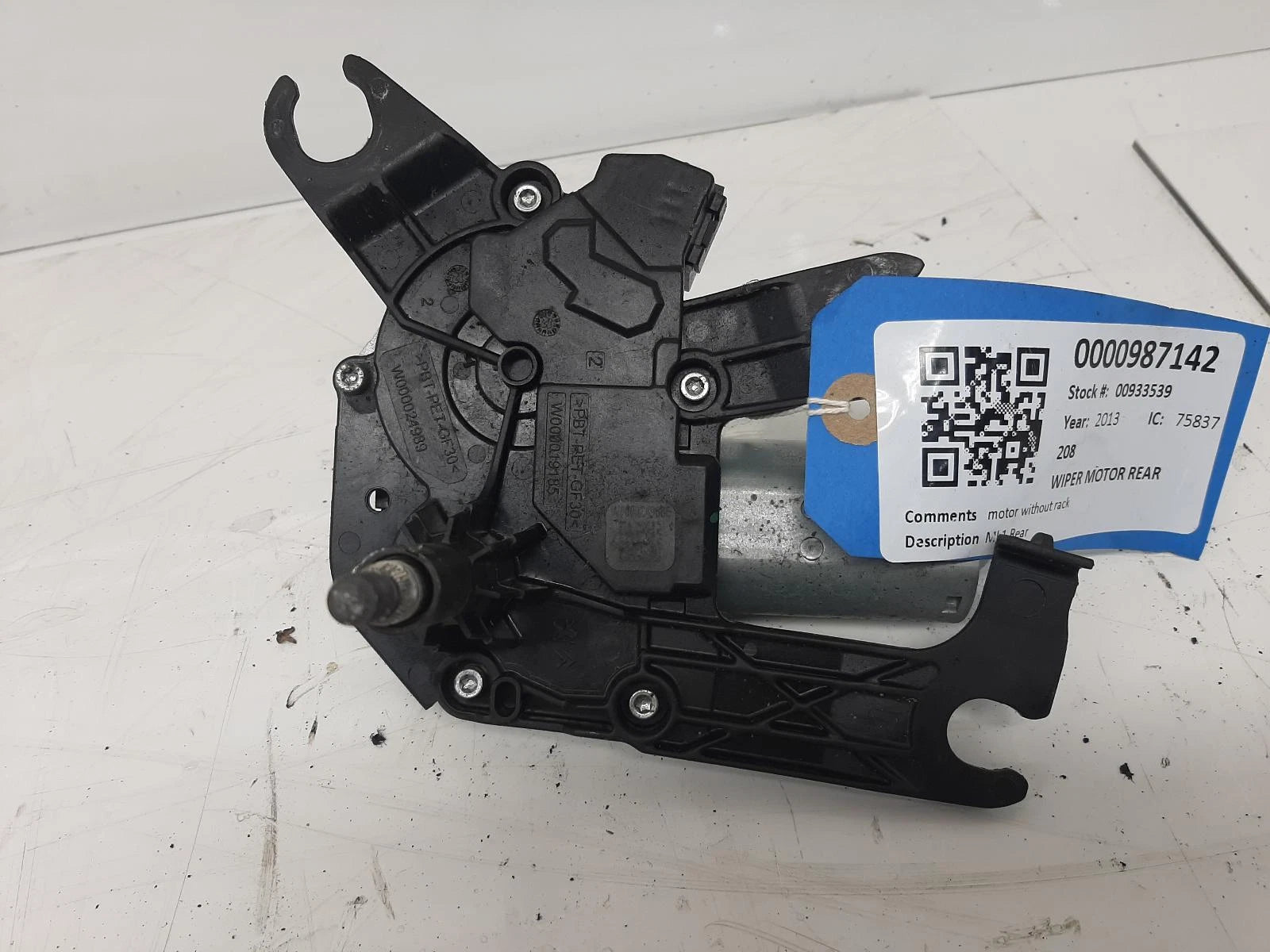 Peugeot 208 Mk1 Rear Wiper Motor 