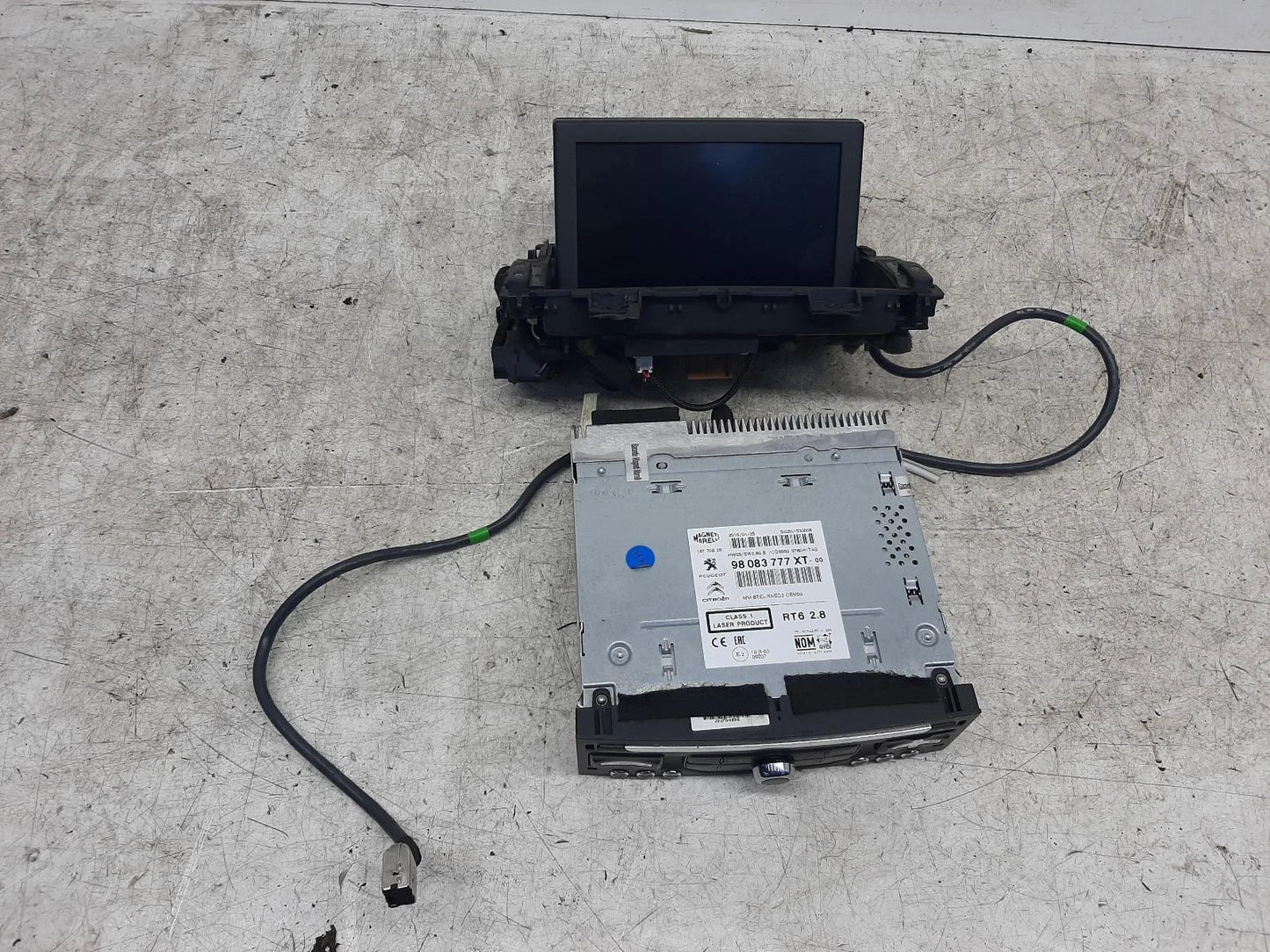 Peugeot 3008 Mk1 SAT. NAV. UNIT Satellite Navigation Head Unit 