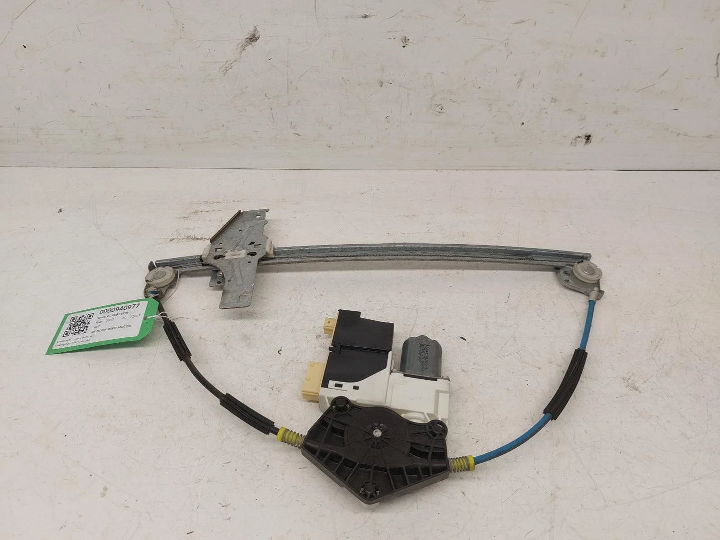 Peugeot 307 Window Regulator Front Drivers Side 