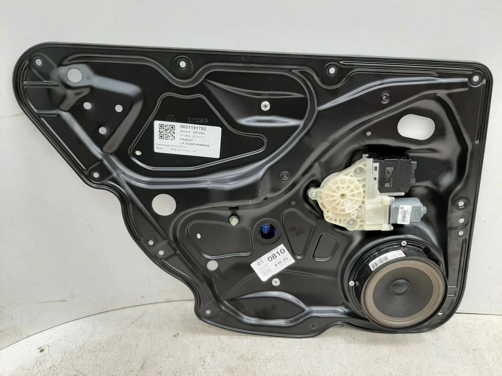 Volkswagen Passat Window Regulator Rear Passengers Side 