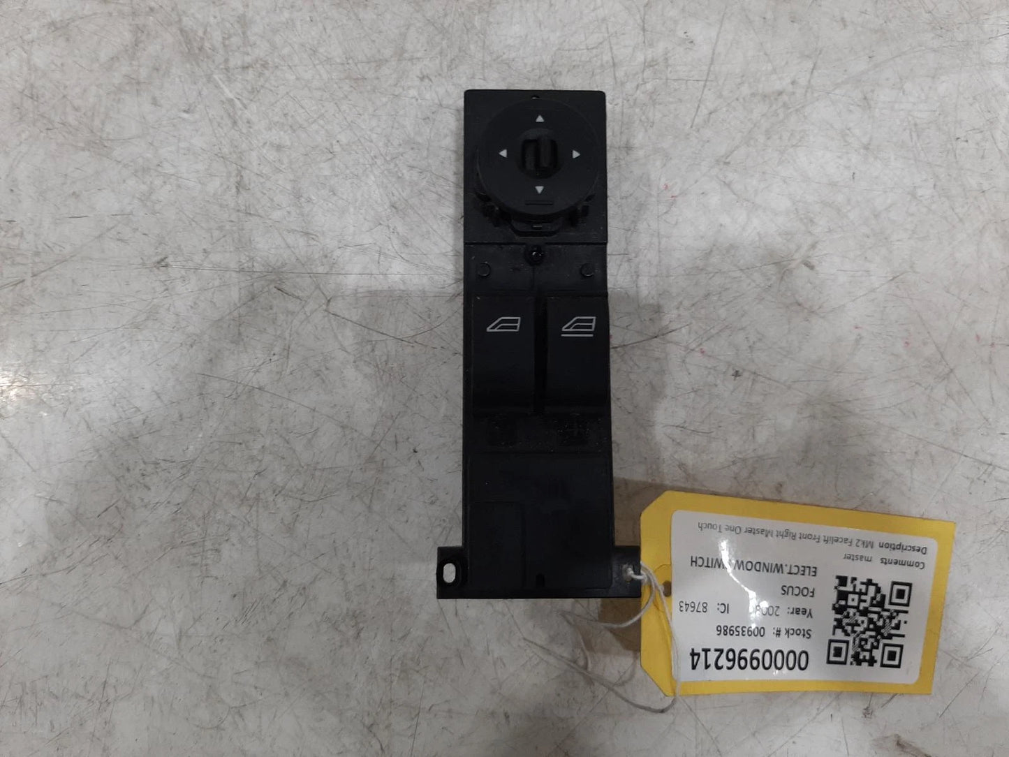 Ford Focus Mk2 Facelift O/S Right Front Drivers Window Switches 