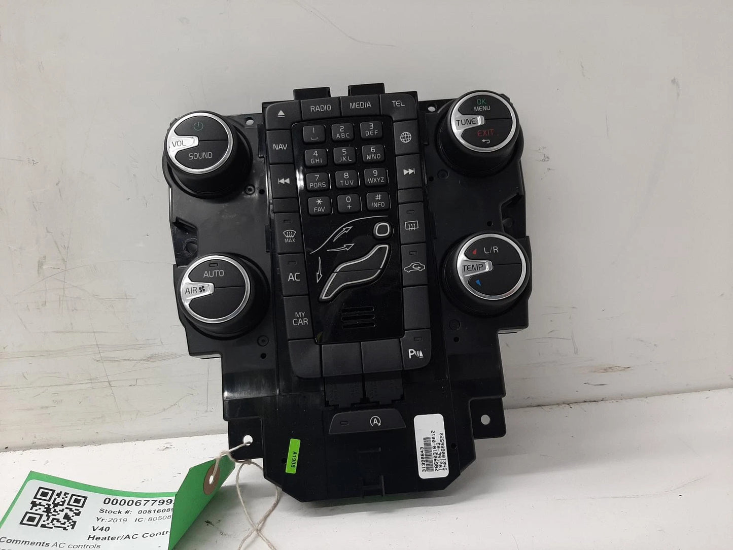 Volvo V40 Heater Air Con Climate Controller 4164036 