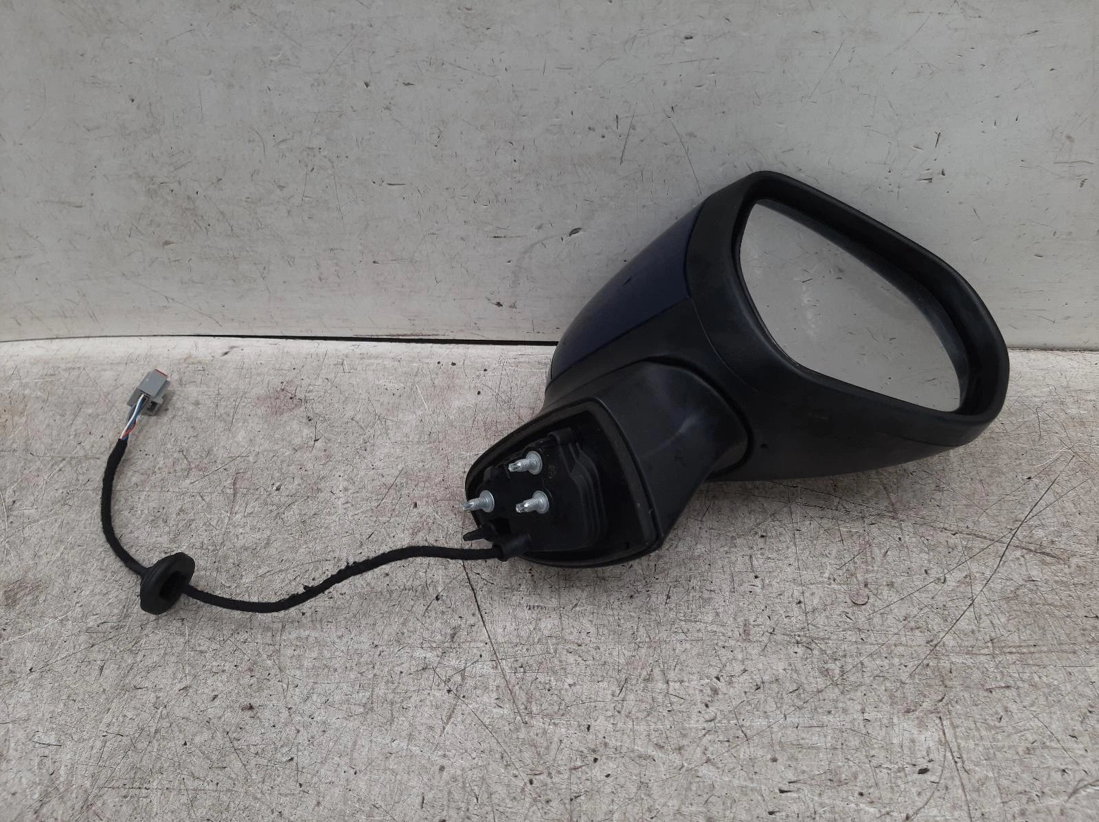 Ford Fiesta Mk8 Blue O/S Drivers Right Door Wing Mirror 