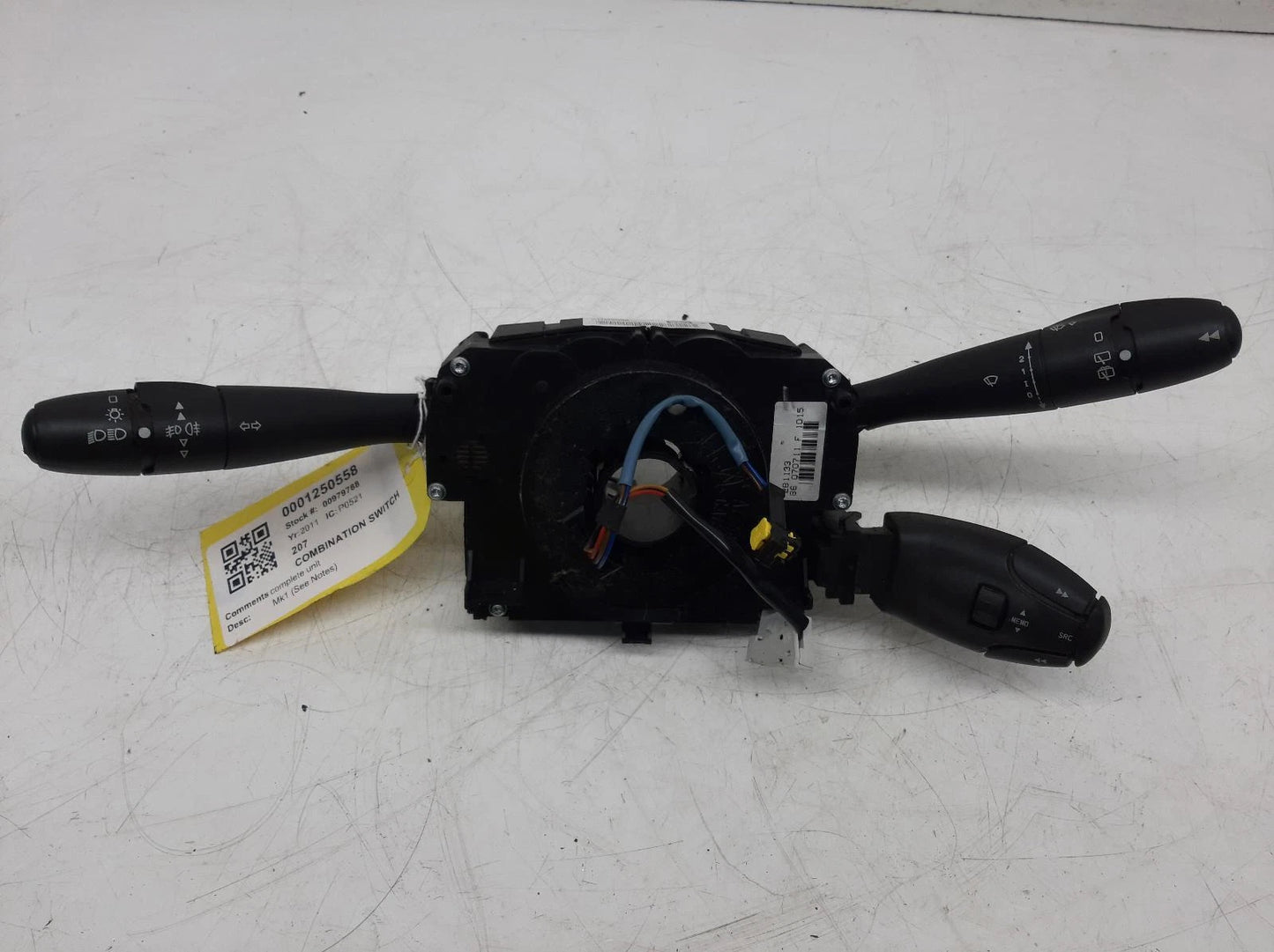 Peugeot 207 Mk1 COMBINATION SWITCH Indicator Lights Wiper Stalks 