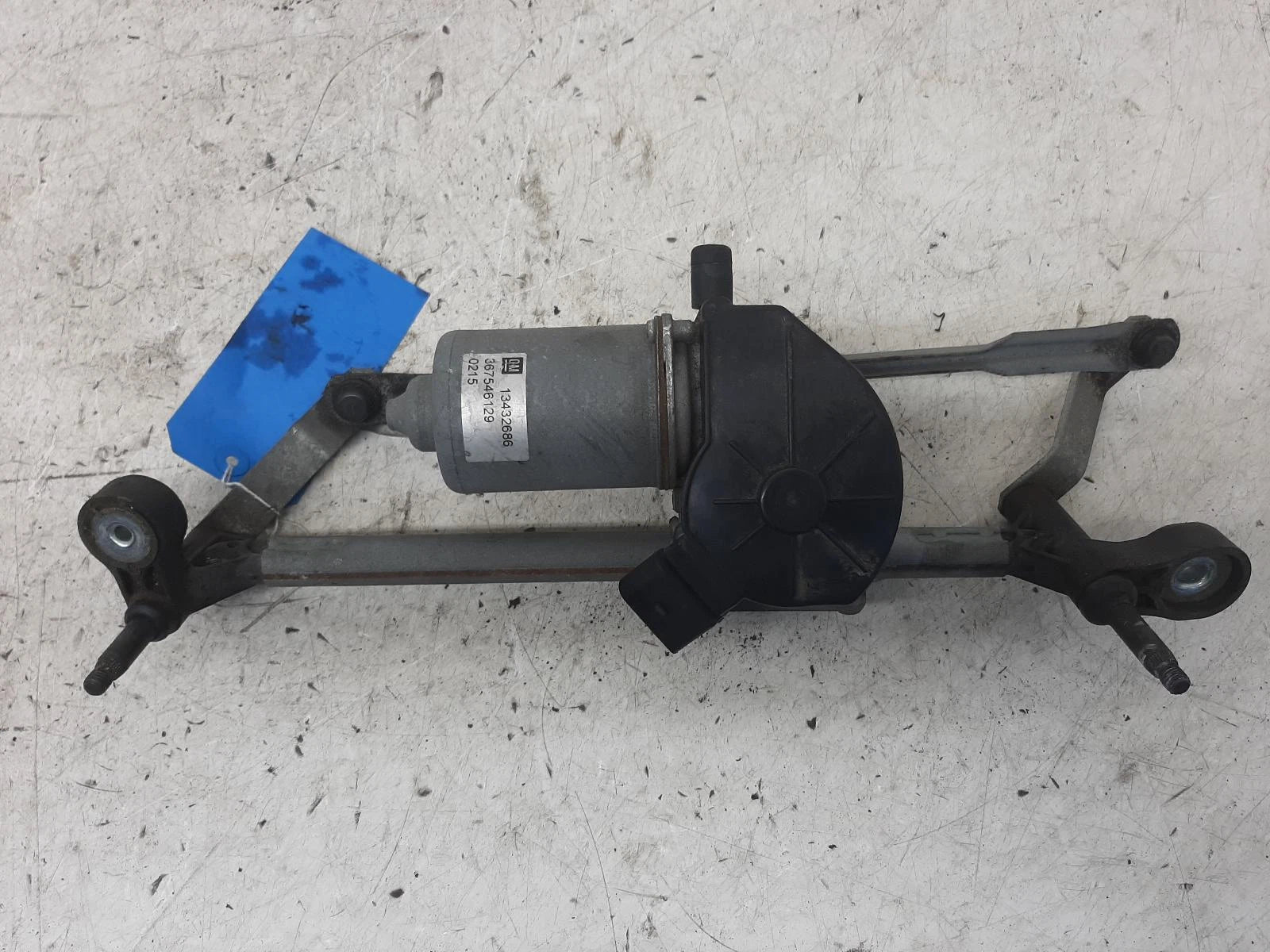 Opel Corsa E Front Wiper Motor With Rack 