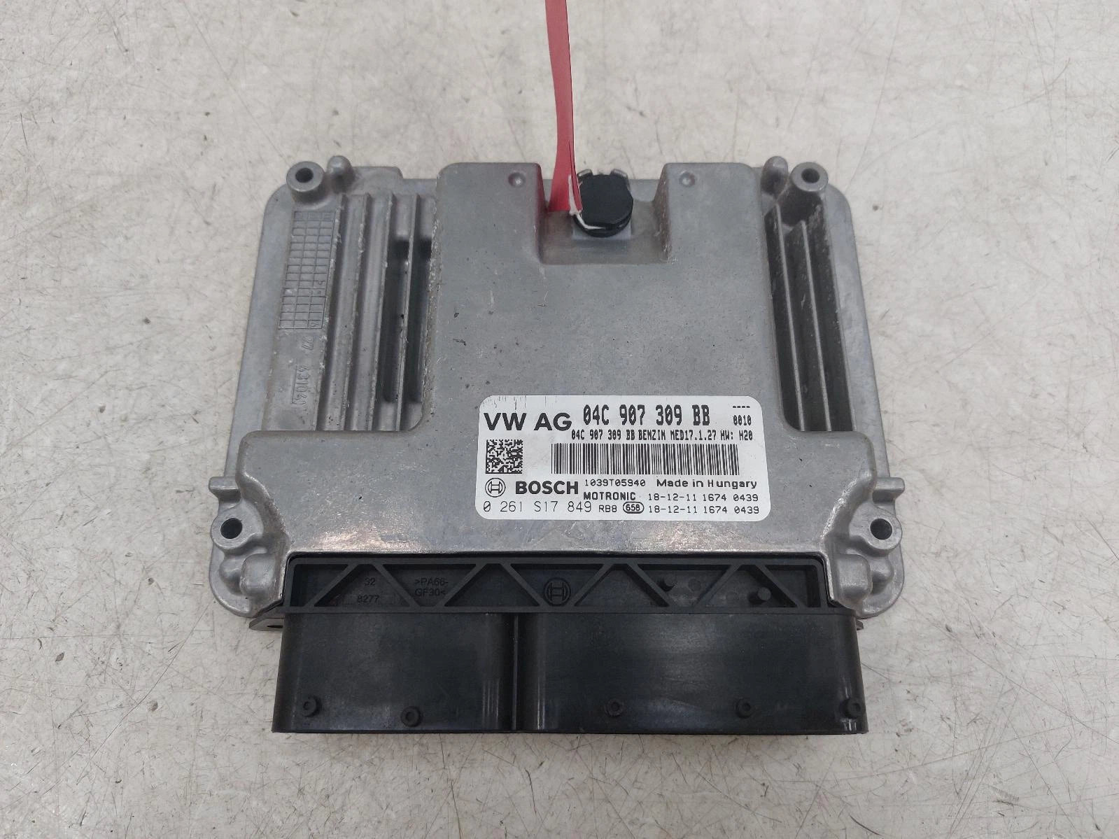 Volkswagen Polo Aw 1.0L Petrol ECU Engine Control Unit Kit Parts 