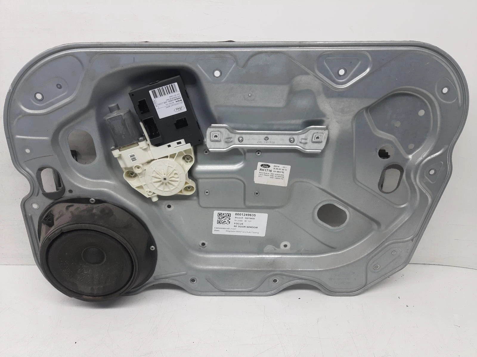 Ford Focus Window Regulator Front Drivers Side 