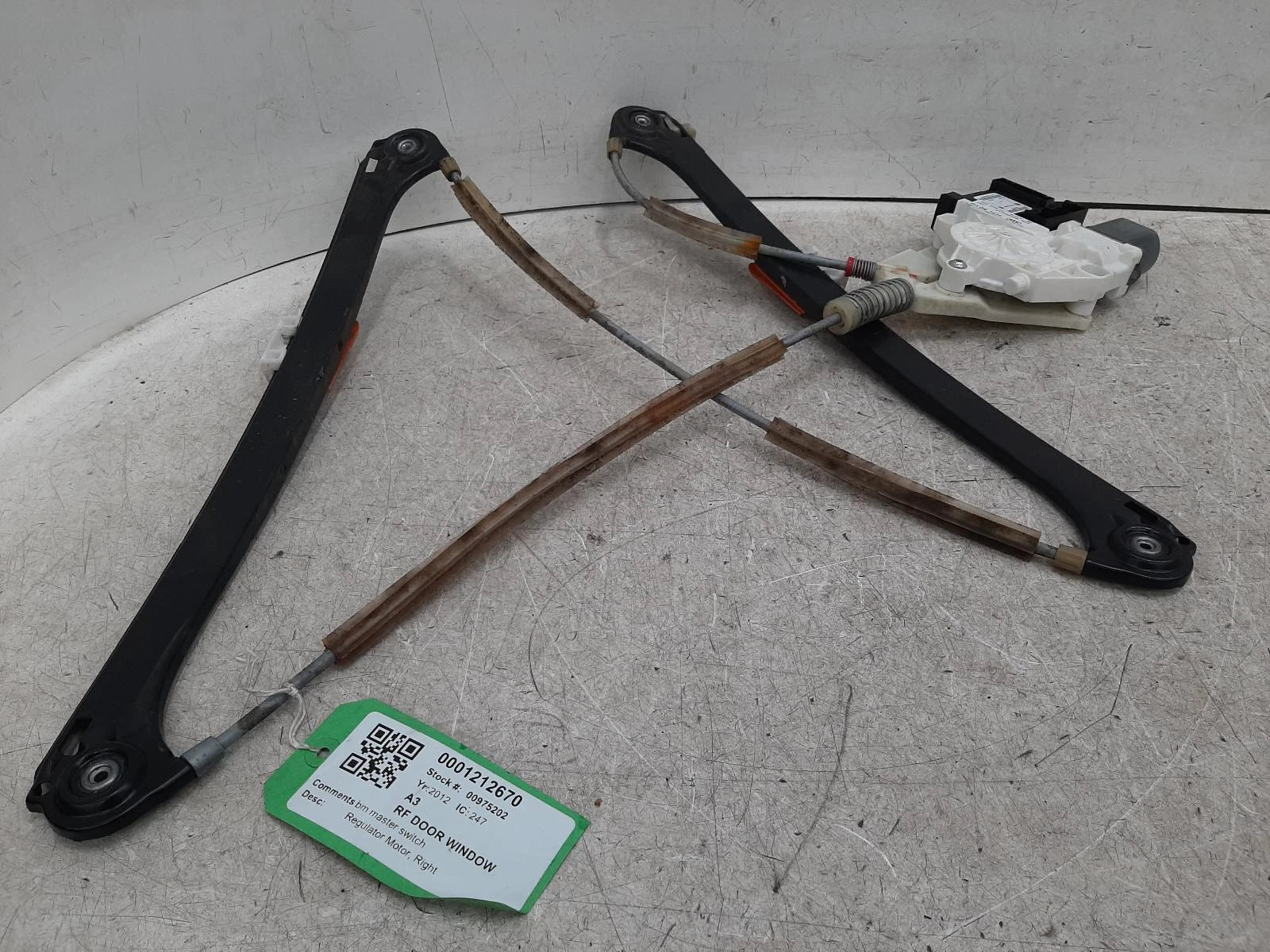 Audi A3 Window Regulator Front Drivers Side 