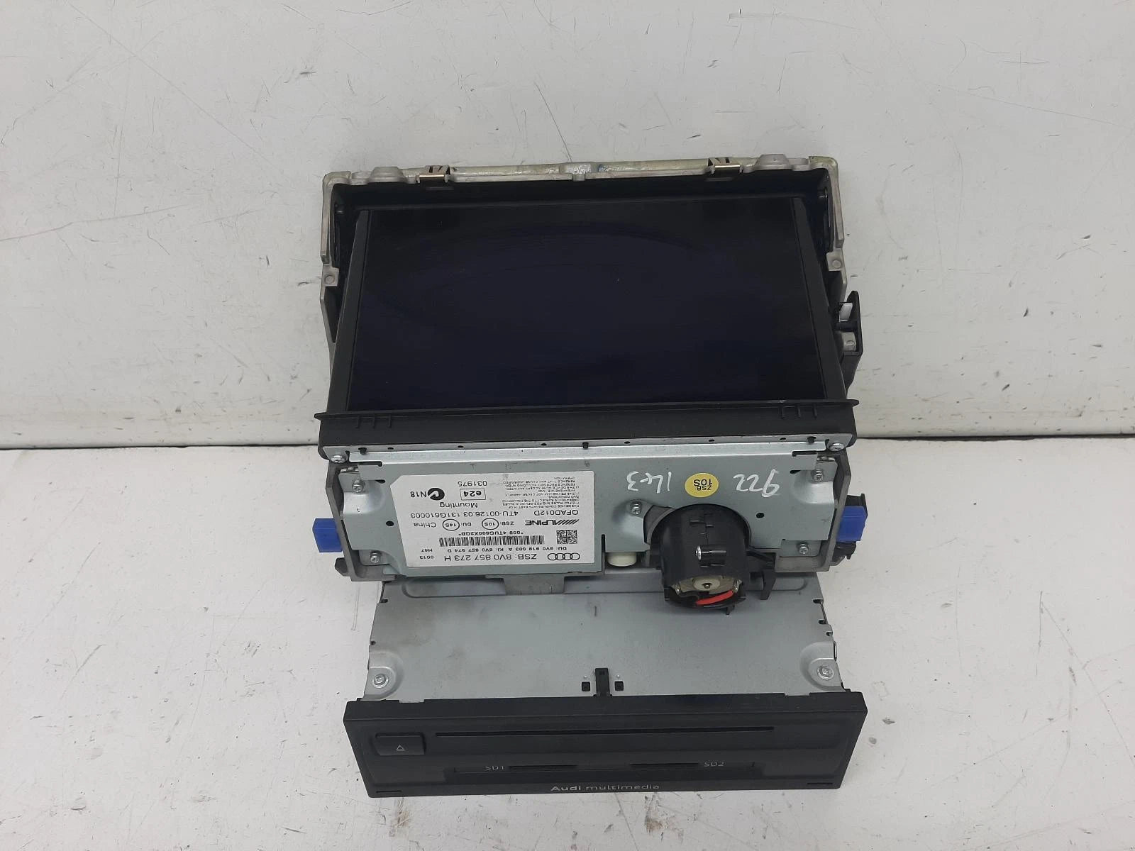 Audi A3 Mk3 (8V) OE SAT. NAV. UNIT Satellite Navigation Head Unit 