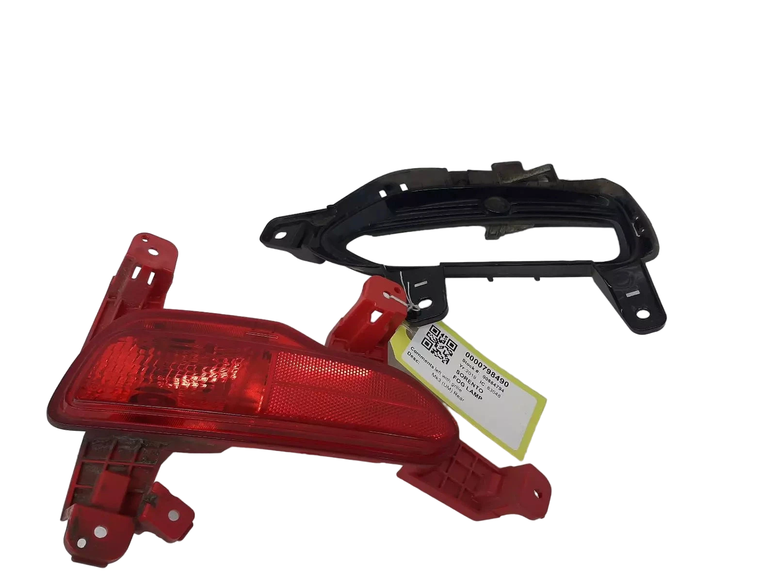 Kia Sorento Fog Lamp Rear Passengers Side 