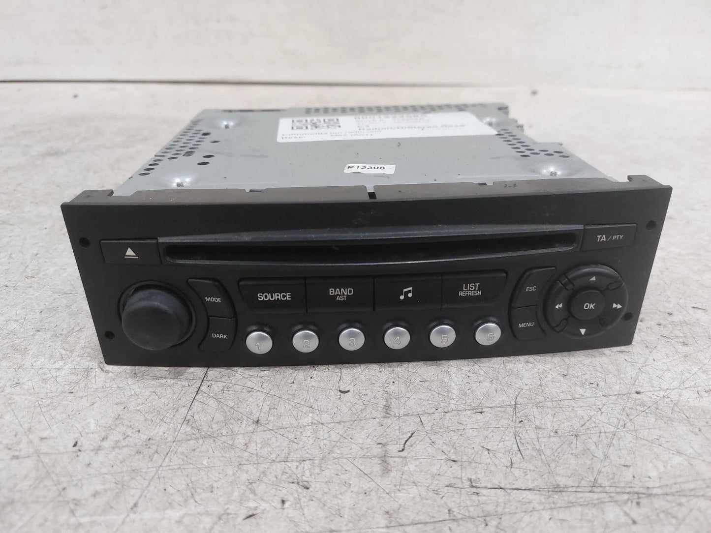 Citroen C3 Mk2 (A51) Radio/CD/Stereo Head Unit No Code Available 
