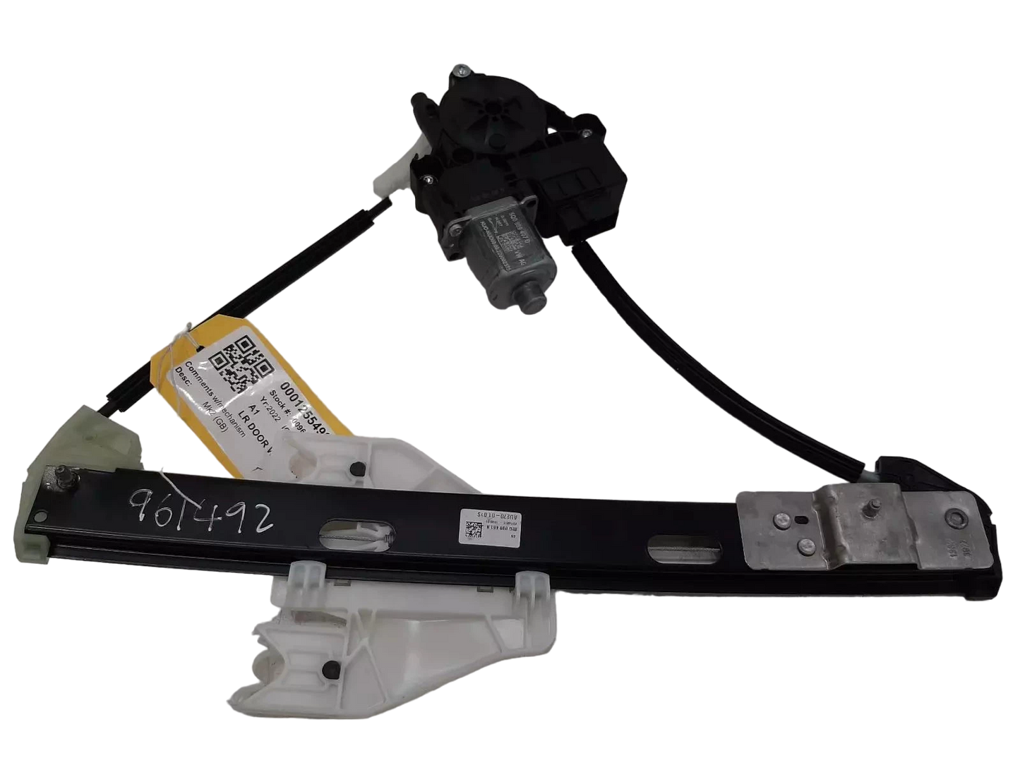 Audi A1 Window Regulator Rear Passengers Side 