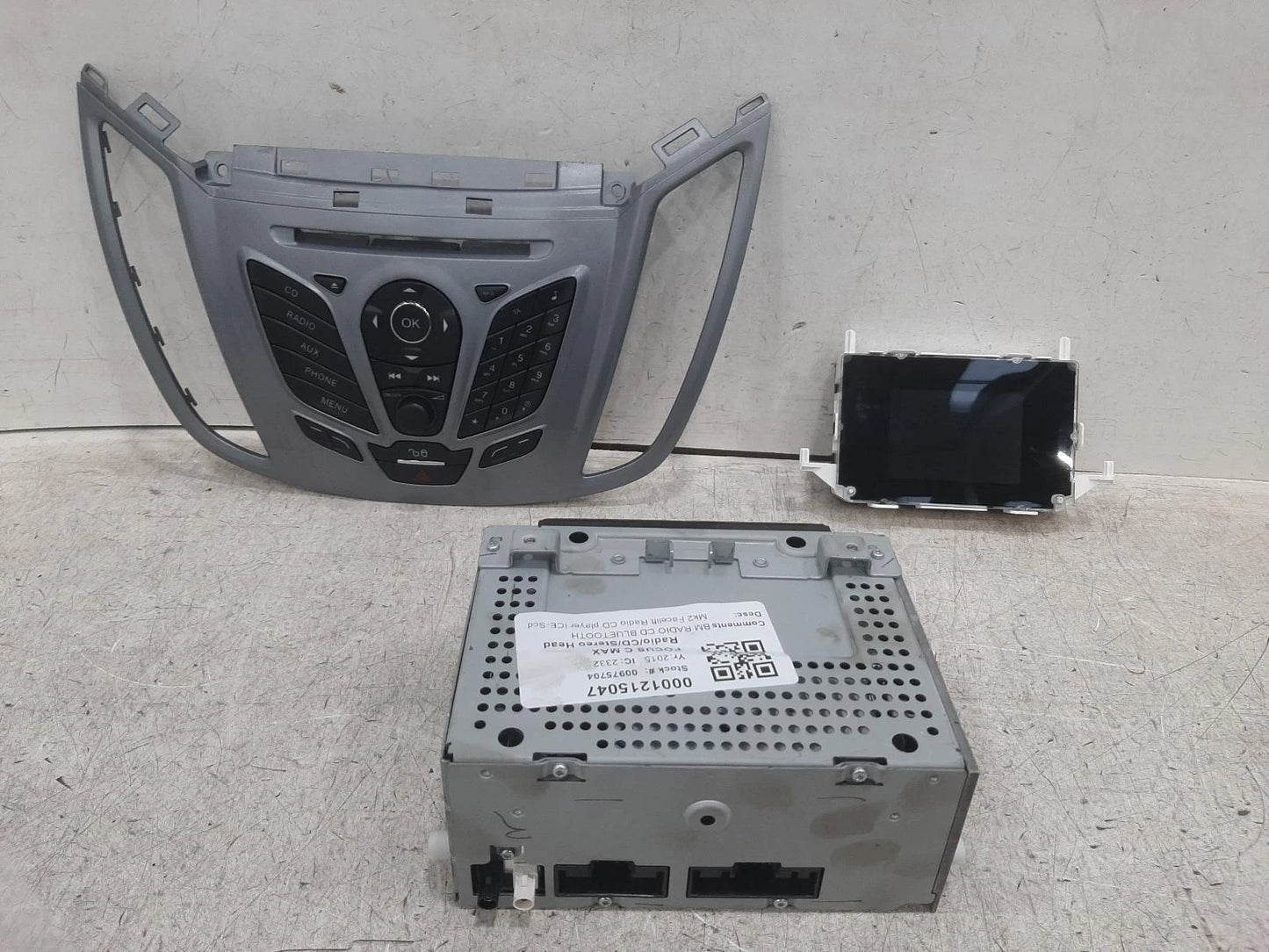 Ford Focus C Max Mk2 OEM Radio/CD/Stereo/Bluetooth Head Unit 