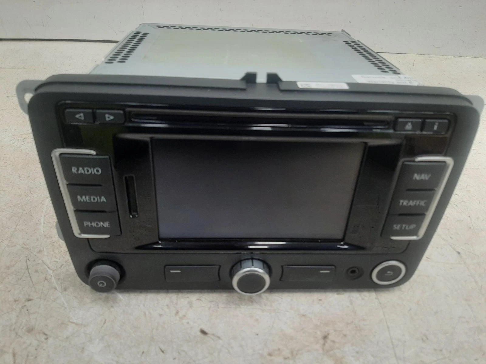 Volkswagen Scirocco Rns315 Sat. Nav. UNIT Satellite Navigation Head Unit 