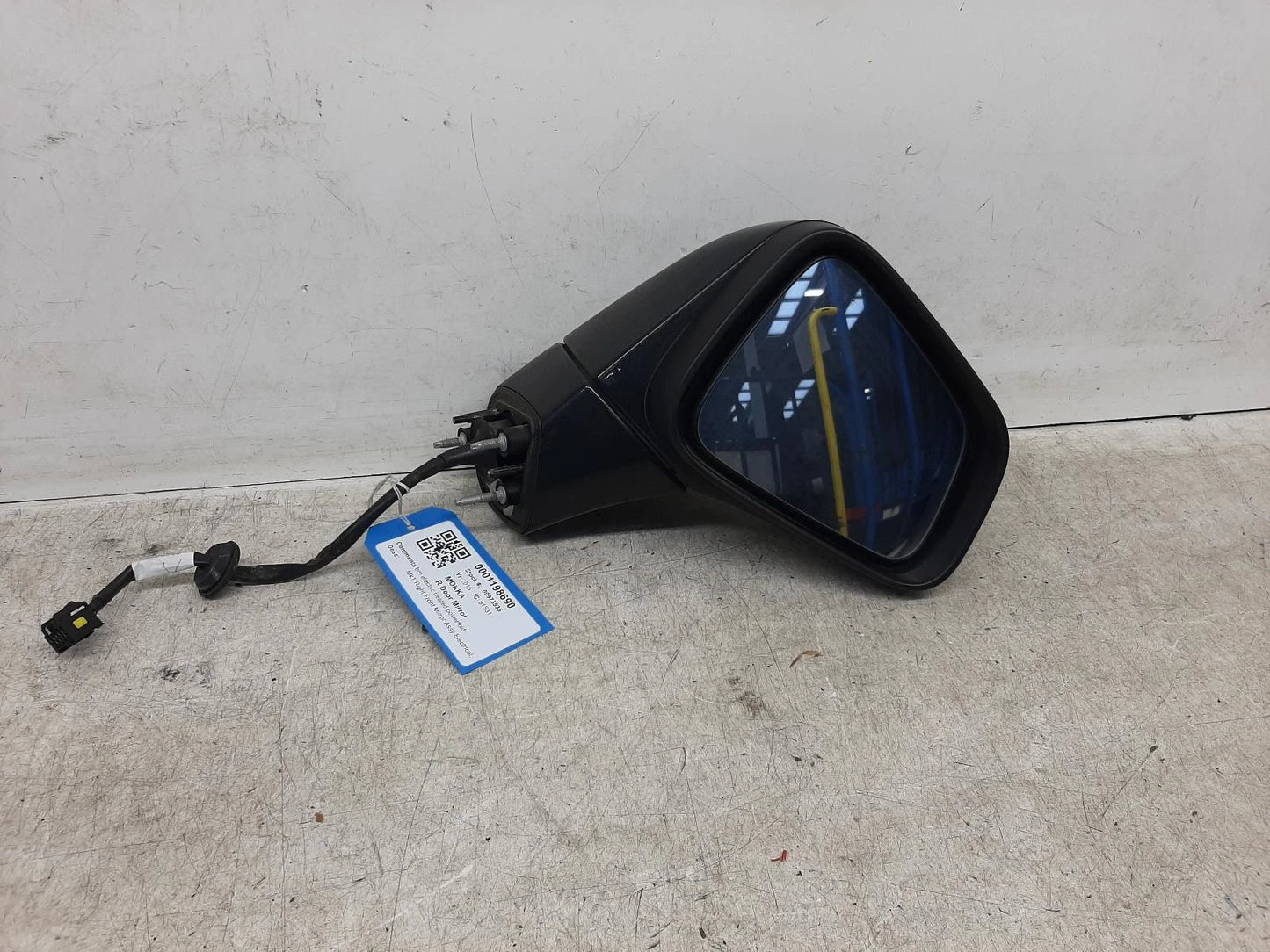 Opel Mokka Mk1 Black O/S Drivers Right Door Mirror 