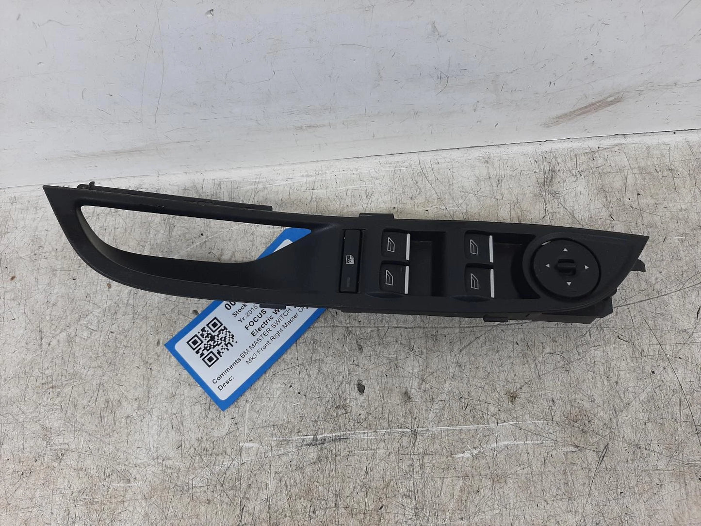 Ford Focus Mk3 O/S Drivers Right Front Master Window Switch 