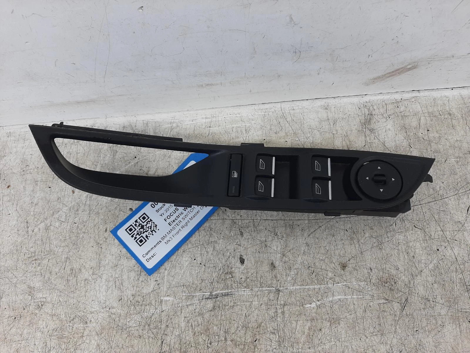 Ford Focus Mk3 O/S Drivers Right Front Master Window Switch 